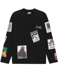 Les Deux - Pull À Imprimé Graphique - Lyst