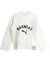 PUMA - X Nahmias Logo-Print Long-Sleeve Top - Lyst