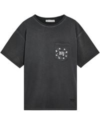 Duke & Dexter - Chest-Pocket Graphic-Print T-Shirt - Lyst