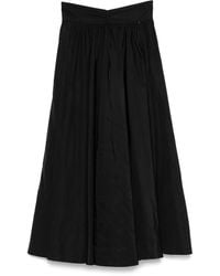 Nissa - A-Line Midi Skirt - Lyst