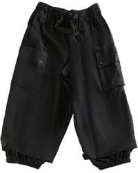Y-3 - Twill Cargo Trousers - Lyst