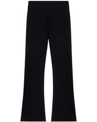 EA7 - Stretch Leggings With High Waist And Bootcut Fit Core Lady - Lyst