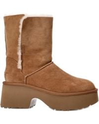 UGG - Bottes En Daim À Plateforme - Lyst