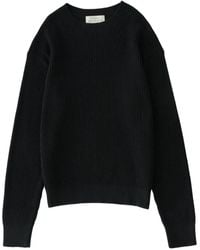 Studio Nicholson - Arda Ribbed-Knit Sweater - Lyst