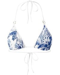 Melissa Odabash - Malta Paloma Floral-Print Bikini Top - Lyst