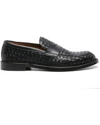 Doucal's - Penny-Loafer Mit Webmuster - Lyst