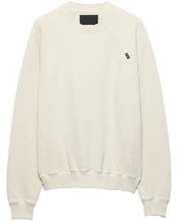 Prada - Cotton Crew-Neck Sweatshirt - Lyst