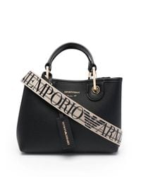 Emporio Armani - Small Shopping Bag - Lyst