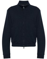Emporio Armani - Zip-Up Sweatshirt - Lyst