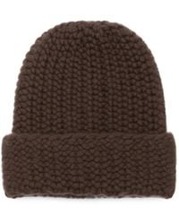 Liska - Arala Chunky-Knit Cashmere Beanie Hat - Lyst