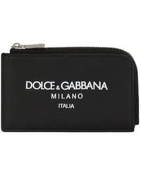 Dolce & Gabbana - Leather Card Holder - Lyst