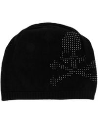 MASTERMIND WORLD - Studded Skull Beanie Hat - Lyst