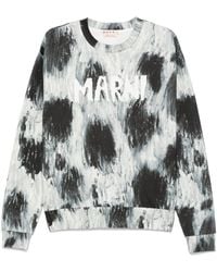 Marni - Sweater Met Logo - Lyst
