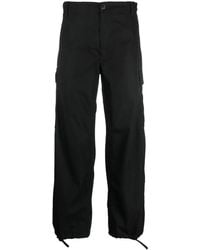 KENZO - Cotton Cargo Trousers - Lyst