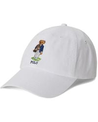 Polo Ralph Lauren - Embroidered-Logo Wimbledon Cap - Lyst