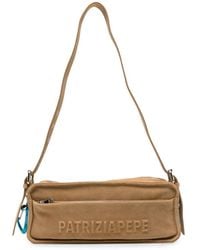 Patrizia Pepe - Debossed-Logo Cross Body Bag - Lyst