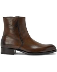 Tom Ford - Leather Ankle Boots - Lyst