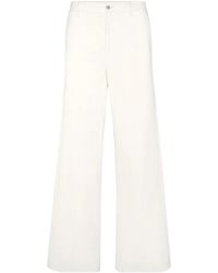 Philipp Plein - Wide-Leg Velvet Trousers - Lyst