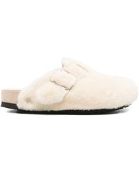 Birkenstock - Boston Shearling Mules - Lyst