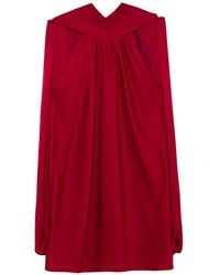 Jonathan Simkhai - Toni Cape-Detail Mini Dress - Lyst