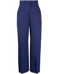 Casablancabrand - High-waisted Wide-leg Trousers - Lyst