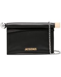 Jacquemus - La Petite Pochette Mini Clutch Aus Leder Mit Verzierungen - Lyst