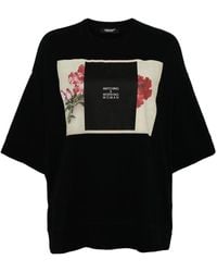 Undercover - Graphic Print Short Sleeves Blouse - Lyst