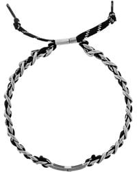 Balenciaga - Bb Icon Braided-Chain Necklace - Lyst