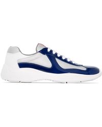 Prada America's Cup Sneakers - Blauw