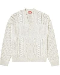 DIESEL - K-Antoine Cardigan - Lyst