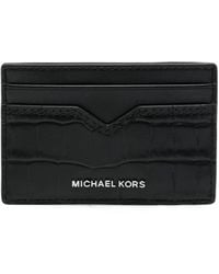 Michael Kors - Kartenetui mit Kroko-Optik - Lyst