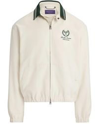 Ralph Lauren - Zip-Up Embroidered-Detail Jacket - Lyst