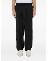 Dondup - Ryan Pleated Elasticated-Waistband Trousers - Lyst