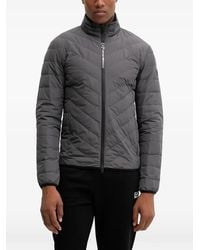 EA7 - Veste Matelassée À Fermeture Zippée - Lyst