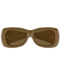 Saint Laurent - Rectangle-Frame Sunglasses - Lyst