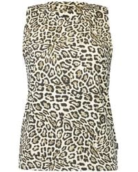 Goldbergh - Leopard-Print Tank Top - Lyst