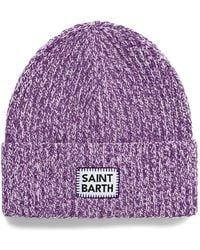 MC2 Saint Barth - Beanie Mit Logo-Etikett - Lyst