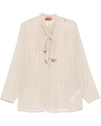Missoni - ラメ ブラウス - Lyst