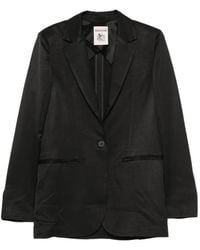 Semicouture - Blazer À Simple Boutonnage - Lyst