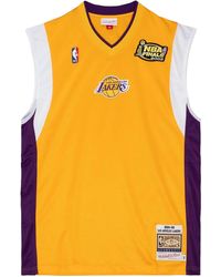 Mitchell & Ness - Camiseta NBA Authentic "Lakers 2001" - Lyst