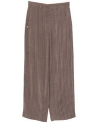 Samuel Guì Yang - Pantalon Droit À Boutonnière - Lyst