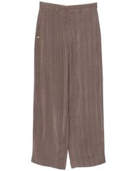 Samuel Guì Yang - Straight Broek Met Knopen - Lyst