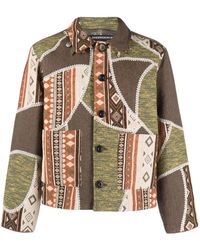 ANDERSSON BELL - Patchwork Button-up Jacket - Lyst