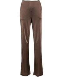 Helmut Lang - Fluid Straight-Leg Trousers - Lyst