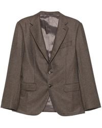 Caruso - Buttoned Wool-Cashmere Jacket - Lyst