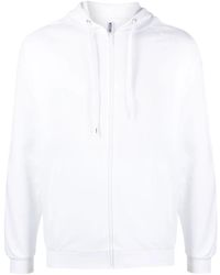 Moschino - Zip-Up Sweatshirt With Contrasting Logo Band - Lyst