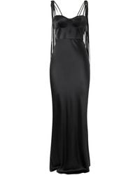 Pinko - Satin Slip Dress - Lyst