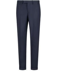 PT Torino - Straight Broek Met Omgeslagen Pijpen - Lyst