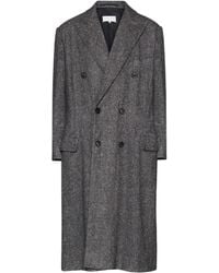 Maison Margiela - ヘリンボーン ダブルコート - Lyst