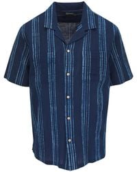 Faherty - Gestreepte Overhemd - Lyst